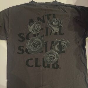 Anti Social Social Club gray t shirt mens
